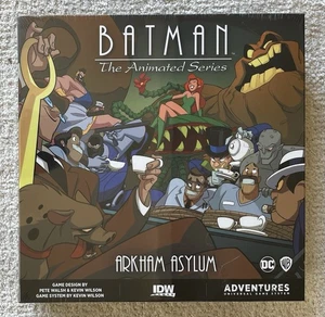 BATMAN THE ANIMATED SERIES BOARD GAME: ARKHAM ASYLUM IDW Sealed - Picture 1 of 1