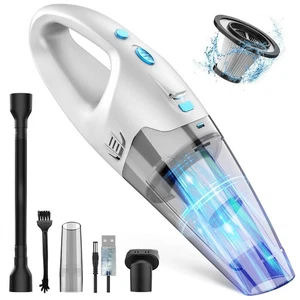 Mine Car Hand Vacuum Cordless Portable with Strong Suction and LED Light - 20... - Picture 1 of 8
