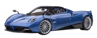 AUTOart 1/18 Pagani Huayra Roadster Blue Carbon Fiber 78286 Japan - Image 1 of 4