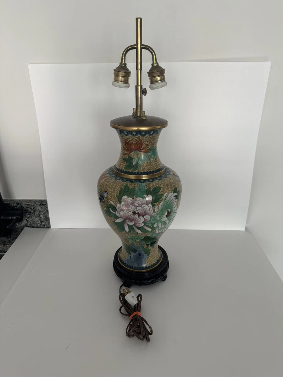 中国景泰蓝印第安纳中国古董花瓶| eBay