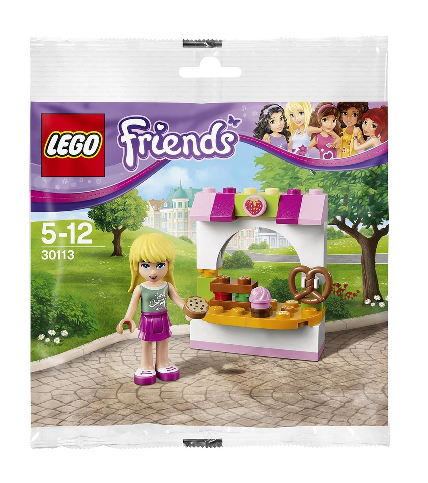 Lego Friends 30113 Stephanie's Bakery Stand Juego de Construcción Juguete Juguetes Nuevos Foto 1 de 3
