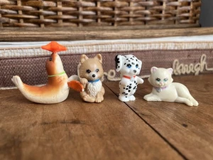 Vintage Kenner Littlest Pet Shop Pets 1992-1996 - Seal, Dogs, Cat - Picture 1 of 6