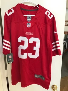 San Francisco 49ers Christian McCaffrey #23 Jersey Nike Size Medium NWT - Picture 1 of 10