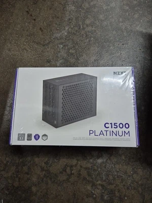 NZXT C1500 1500W 80 PLUS Platinum – Cybenetics Titanium ATX 3.1 Modular PSU - Image 1 of 4