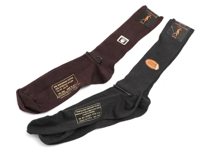 YSL Yves Saint Laurent Hombres Calcetines Deadstock De Colección Nuevos con Etiquetas Lote de 2 Foto 1 de 4