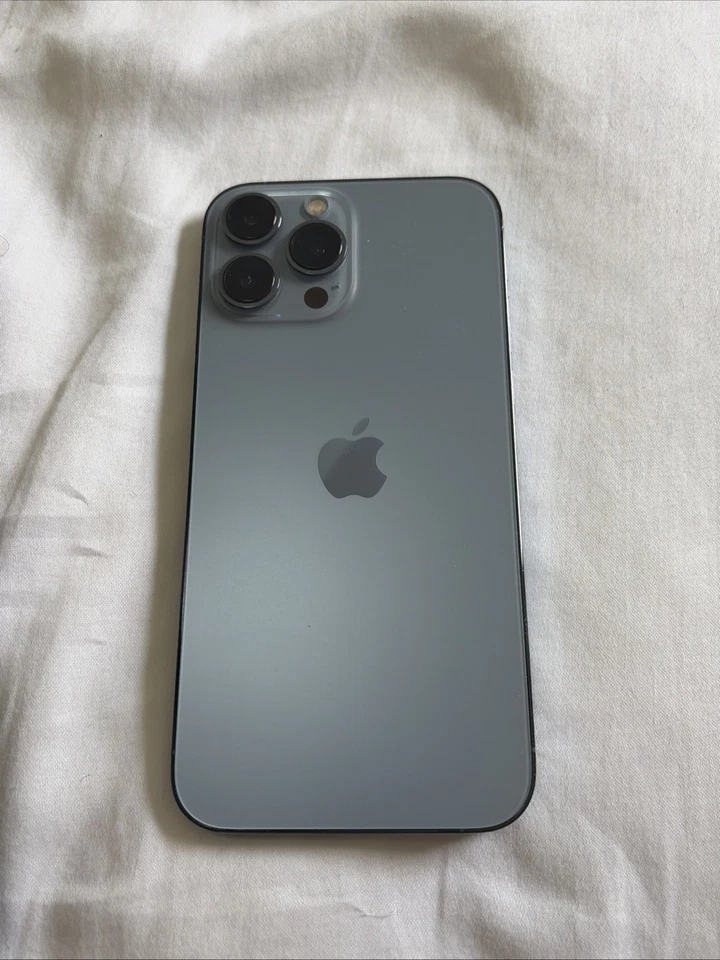 iPhone 13 Pro Max 128GB Sierra Blue Unlocked Smartphone - Image 1 of 4