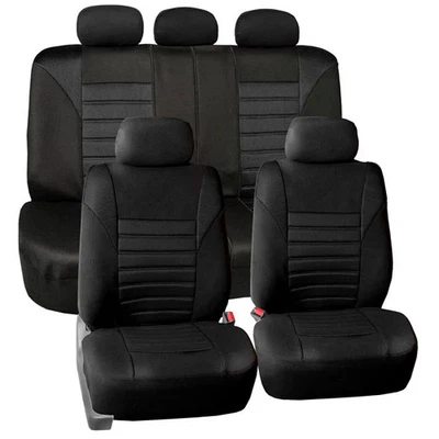 Fundas de asiento de malla de aire 3D universales premium aptas para auto camión SUV furgoneta - Juego completo Foto 1 de 4