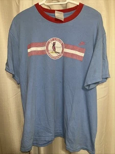 Men’s Size Large T Shirt, St Louis Cardinals, Vintage Nike, Single Thread - Picture 1 of 11