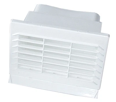 Flachkanal 150x70mm Lüftungsgitter Aussengitter Rückstauklappe Dunstabzug Küche - Bild 1 von 2