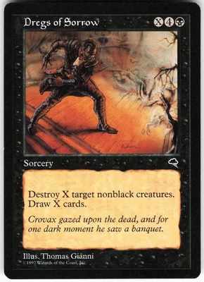 Dregs of Sorrow R Tempest TMP Normal 131 MTG NM - Image 1 of 2