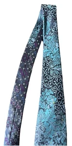 "Corbata para hombre Robert Graham multicolor floral 100 % seda 3,75"" X 60""" - Imagen 1 de 5