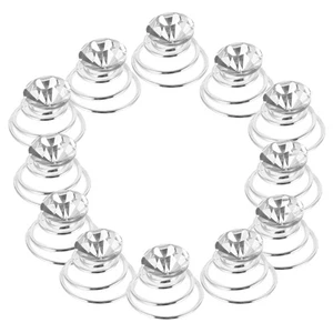 5 Pack Hair Accessories for Women Spiral Jewels Blauer Haarschmuck - Picture 1 of 12
