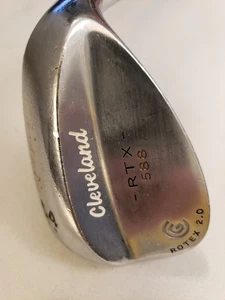 Used Cleveland RTX 588 Rotex 2.0 Gap Wedge 54* - 10*B - Black - KBS Extra Stiff - Picture 1 of 5