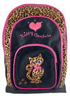 Kitty Couture Leopard Pink Backpack Girl School Bag