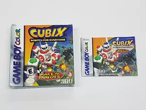 Cubix Robots for Everyone Race N Robots Nintendo Game Boy Color Box & Manual ** - Picture 1 of 24