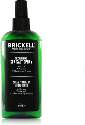 BRICKELL MEN'S PRODUCTS Brickell Men'S Texturizing Sea Salt Spray for Men, Natural & Organic, Alcohol-Fr