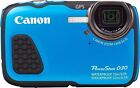 Canon Digital Camera Power Shot D30 Optical 5x Zoom -Blue- PSD30 FromJapan Fedex