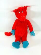 Kohls Cares Dr. Seuss Red Fox In Blue Socks Plush Stuffed Animal Book Character