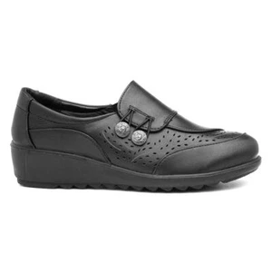 Cushion Walk Womens Shoes Black Adults Ladies Casual Shoes Slip Cushioned SIZE