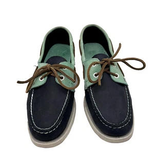 SEBAGO DOCKSIDES Women's Boat Deck multicolor Casual Colorful Flats Shoes SZ 9 - Picture 1 of 11