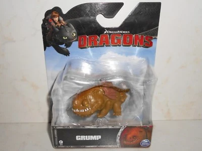 Rare Spin Master DreamWorks Dragons: GRUMP How to Train Your Dragon 2015 NiB - Image 1 of 4