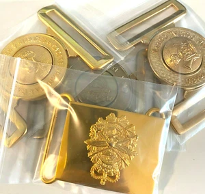 Military Brass Belt Buckle - Brass Belt Buckle - Army Belt Buckle- Belt Buckle - Picture 1 of 26