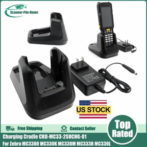 Charging Cradle For Zebra MC3300 MC330K MC330M MC333R MC330L CRD-MC33-2SUCHG-01 - Picture 1 of 10