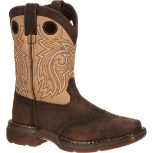 Lil' Rebel™ by Durango® Big Kid Saddle Western Boot - Picture 1 of 7