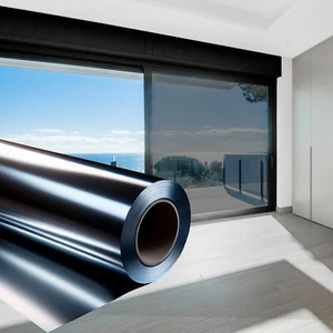 Sonnenschutzfolie Fensterfolie UV-Schutz Spiegelfolie Hitzeschutz Sonnenschutz - Bild 1 von 6