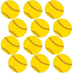 80 Pcs Sports Party Cutout 5.91 Inch Sports Party Decorations Paper Ball Cut ... - Picture 1 of 7