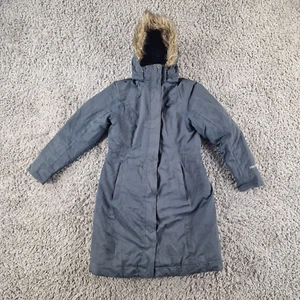 Marmot Coat Womens Medium Parka Jacket Puffer Blue R2-12 - Picture 1 of 13