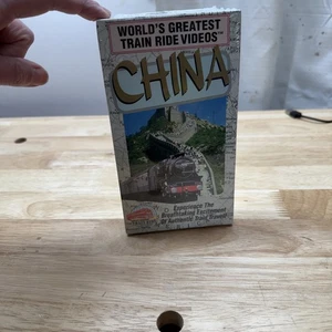 Train Travel China World's Greatest Train Ride VHS Video Tape SEALED - Bild 1 von 6