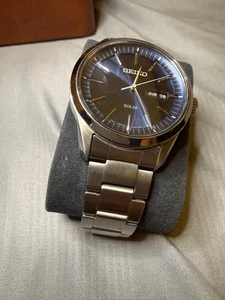 Seiko Conceptual Blue Dial Men's Watch SNE525 - Picture 1 of 6