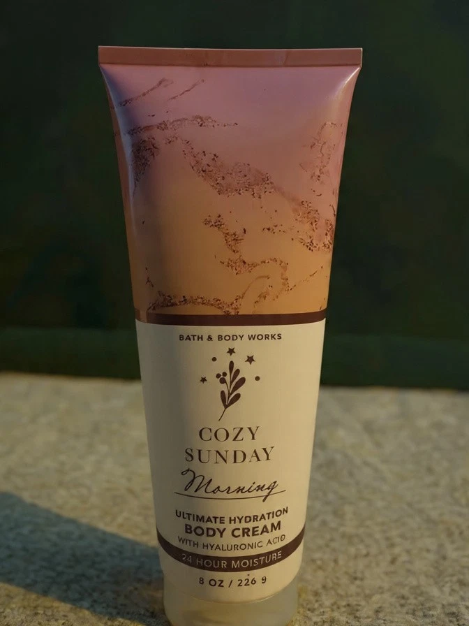 1 crema loción corporal Bath & Body Works COZY SUNDAY MORNING 8 OZ Foto 1 de 1