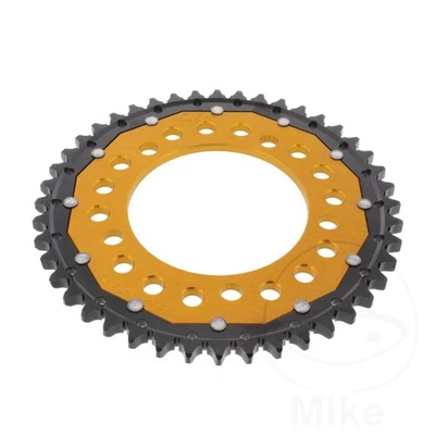 Piñón trasero doble ZF 44/530 para Royal Enfield Bullet 350 2007-2023 Foto 1 de 4