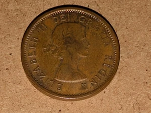 1962 Canada One Cent - Ungraded - Circulated - Picture 1 of 2