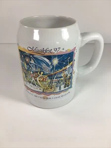 MUSIKFEST Bethlehem, Pennsylvania 1997 - BEER MUG STEIN Stoneware - Picture 1 of 5