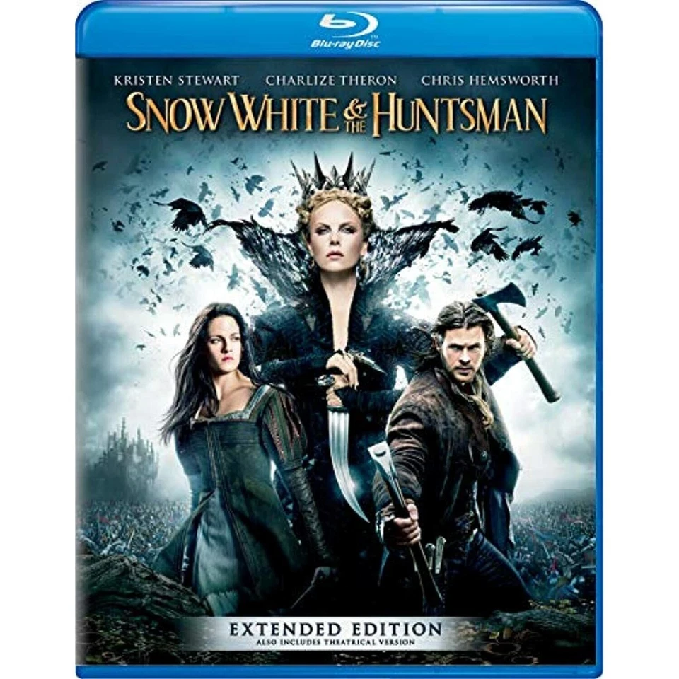 Snow White & the Huntsman (Blu-Ray, DVD, Digital, 2 Disc-Set, Slip Sleeve, 2012) - Image 1 of 1
