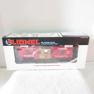 LIONEL TRAINS O & 027 SCALE 1991 RAILROAD CLUB BAY WINDOW CABOOSE 6-16804 - Picture 1 of 9