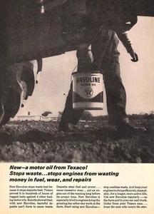 VINTAGE 1963 HAVOLINE MOTORÖL LANDWIRTSCHAFT DRUCK AD - Bild 1 von 1
