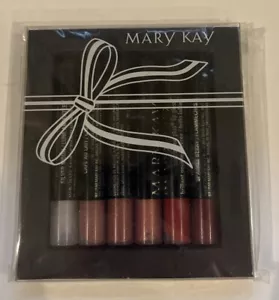 NEW Mary Kay Mini Nourishine Plus Lip Gloss Set 6 Shades - Picture 1 of 4