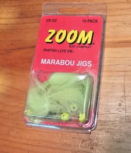 Zoom Yellow Marabou Jigs 1/8 oz - Bild 1 von 2