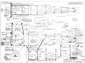 VK Sopwith Camel kit plan set - Picture 1 of 3