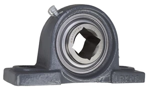 1-1/8" Square Disc Harrow Pillow Block Bearing GW208PPB5-P Tufline TPBT60 SpinCo - Picture 1 of 8