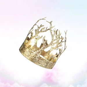 Engagement Cake Ornament Christmas Cake Tiara Glitter Cupcake Topper - Picture 1 of 11