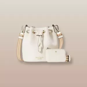 Kate Spade Rosie Mini Bucket White Bag - Picture 1 of 3