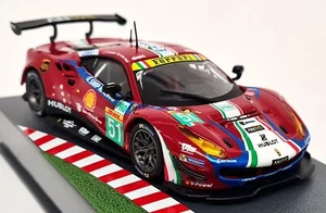 Altaya 1/43 - Ferrari 488 GTE Silverstone 2017 #51 Diecast Scale Model Race Car - Picture 1 of 6