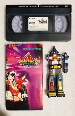 Voltron 1984 Vintage  Bandai VHS Tape And Dairugger GB-75 6" Diecast Action Toy - Image 1 of 4