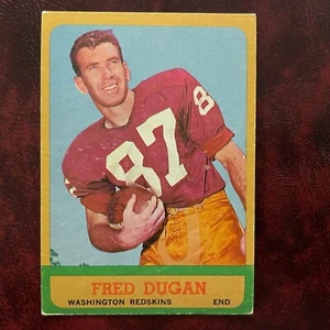 1963 Topps Set FRED DUGAN rare SP #161 WASHINGTON REDSKINS - EX++ - Bild 1 von 2
