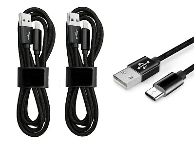 For Huawei P30 Lite / Marie Claire 2X USB Cable Charger Type C USB 3.1 - Image 1 of 3